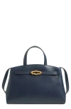 Mulberry Small Pimlico Leather Tote In Night Sky