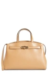 Mulberry Small Pimlico Leather Tote In Sable