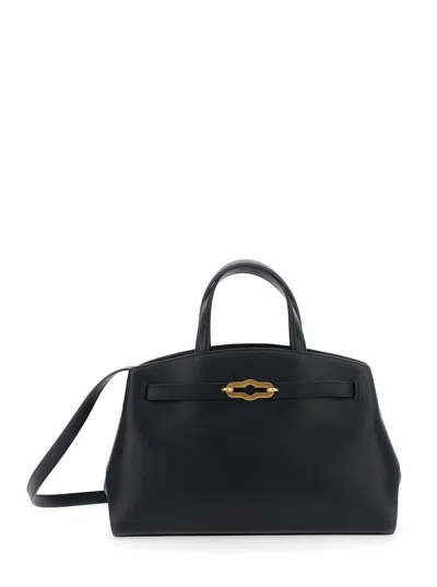 Mulberry Small Pimlico Tote High Gloss In Black