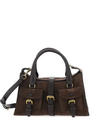 Mulberry Small Roxanne Buckle-fastening Tote Bag In Brown
