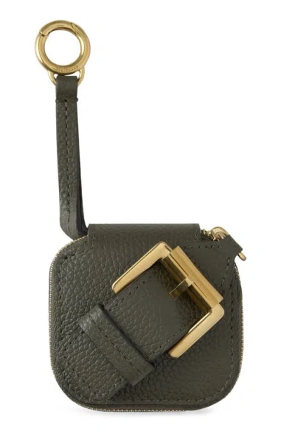 Mulberry Small Roxanne Classic Grain Leather Zip Tech Case In Green