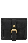Mulberry Small Roxanne Classic Grained Leather Wallet In Black