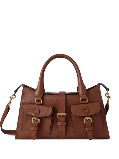 Mulberry Small Roxanne Tote Bag In Brown