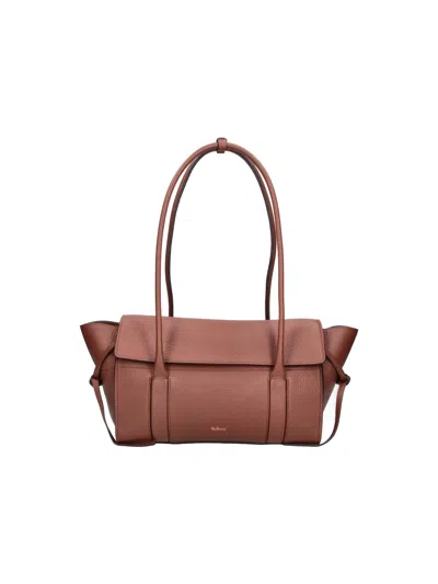 Mulberry Small Shoulder Bag "soft Bayswater" In Brown