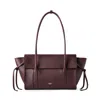 Mulberry Small Soft Bayswater In Black Cherry