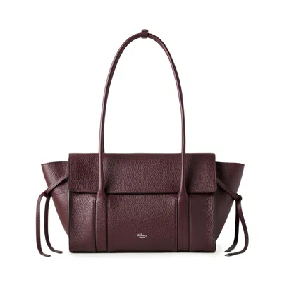 Mulberry Small Soft Bayswater In Black Cherry