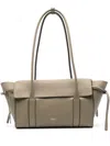 Mulberry Small Soft Bayswater Leather Tote Bag In Green