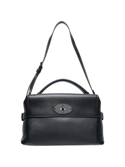 Mulberry Small Stevie Leather Shoulder Bag In Black
