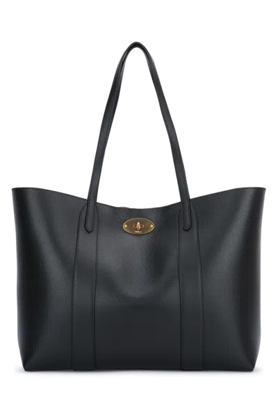 Mulberry Small Tote Bag In Leather In Black
