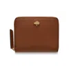 Mulberry Small Tree Zip Around Purse In Brown
