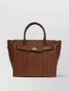 Mulberry Small Zipped Bayswater Tote Bag Brown