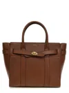 Mulberry Small Zipped Bayswater Tote Bag Brown