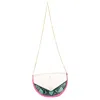 Mulberry Snakeskin Print Shoulder Bag In Multicolor Leather