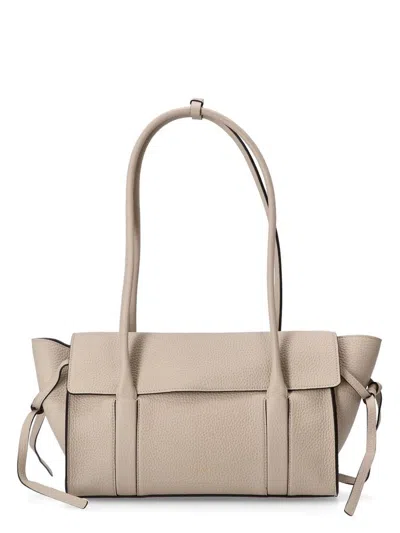 Mulberry Soft Bayswater Drawstring Small Shoulder Bag In Beige