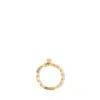 Mulberry Softie Bracelet In Gold
