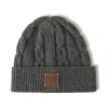 Mulberry Softie Chain Cable Beanie In Charcoal