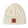 Mulberry Softie Chain Cable Beanie In Ecru