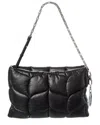 Mulberry Softie Leather Clutch In Black