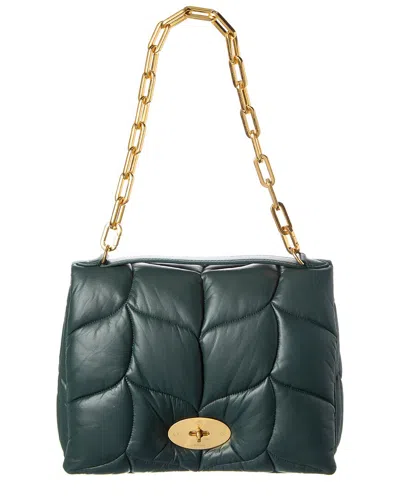 Mulberry Softie Leather Shoulder Bag In Green