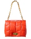 Mulberry Softie Leather Shoulder Bag In Red