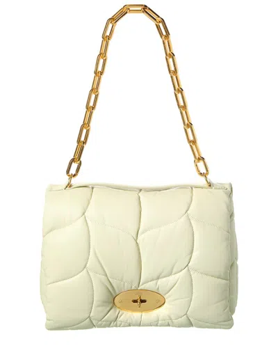 Mulberry Softie Leather Shoulder Bag In White