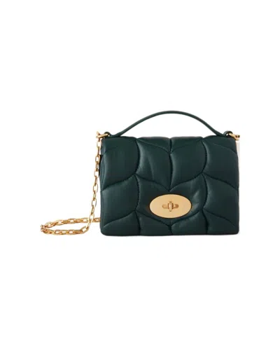 Mulberry Softie Nappa-leather Mini Bag In Green
