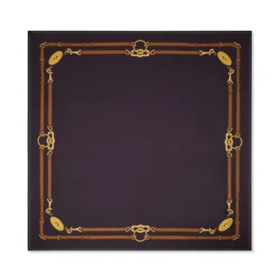 Mulberry Square Scarf In Purple