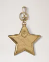 Mulberry Star Keyring In Gold