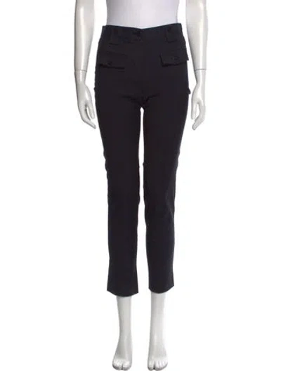 Pre-owned Mulberry Straight Leg Pants In Black