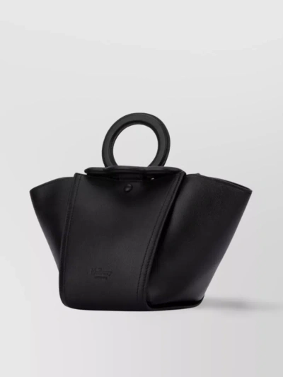 Mulberry Structured Handle Tote Bag In Black