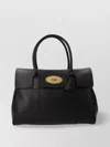 Mulberry Structured Silhouette Top Handle Gold-tone Hardware In Black