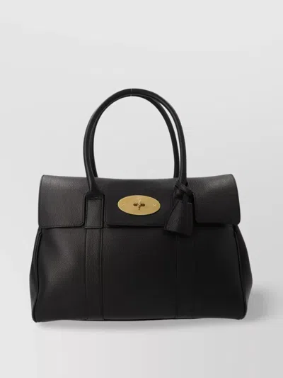 MULBERRY STRUCTURED SILHOUETTE TOP HANDLE GOLD-TONE HARDWARE