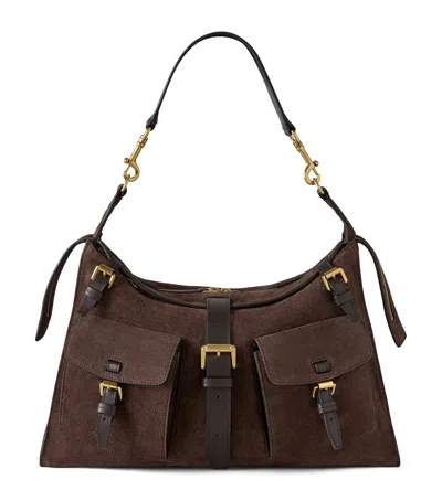 MULBERRY SUEDE ROXANNE SHOULDER BAG