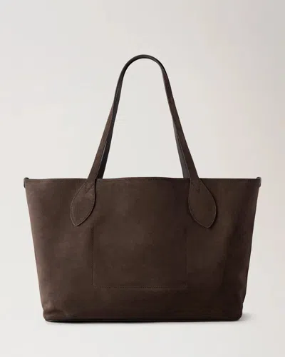 Mulberry Suede Tote