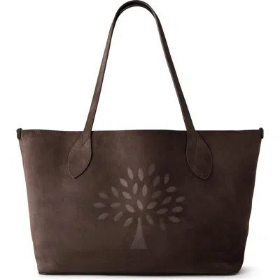 Mulberry Suede Tree Tote
