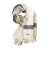 Mulberry Tassel Scarf In White