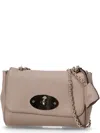 Mulberry Taupe Lily Shoulder Bag In Brown