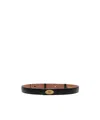 Mulberry Thin Darley Belt In Black