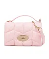 Mulberry Tiny Softie Leather Tote Bag In Pink