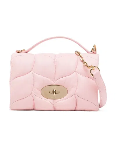 Mulberry Tiny Softie Leather Tote Bag In Pink