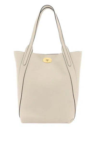 Mulberry Grained Leather Bayswater Tote Bag In Neutro