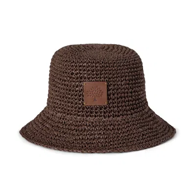 Mulberry Tree Bucket Hat In Brown