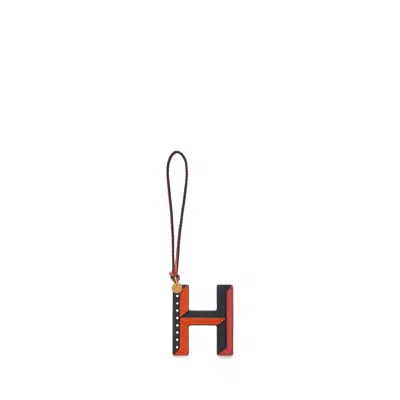 Mulberry Tri-colour Leather Keyring