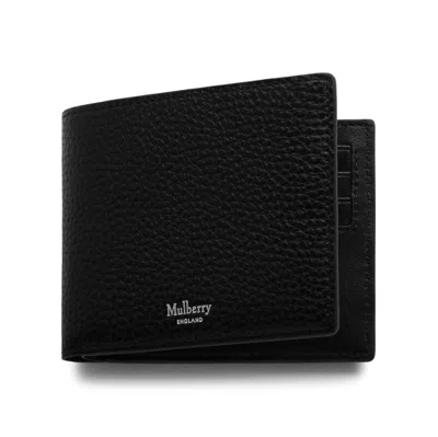 Mulberry Trifold Wallet Scg In Black
