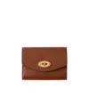 Mulberry Turnlock Fastened Wallet In Brown