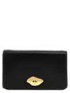 Mulberry Wallet On Chain Wool In Black