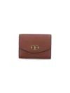 Mulberry Textured Wallet Gold-tone Hardware In Brown