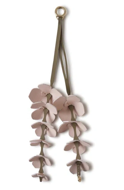 Mulberry Wisteria Bag Charm In Pink