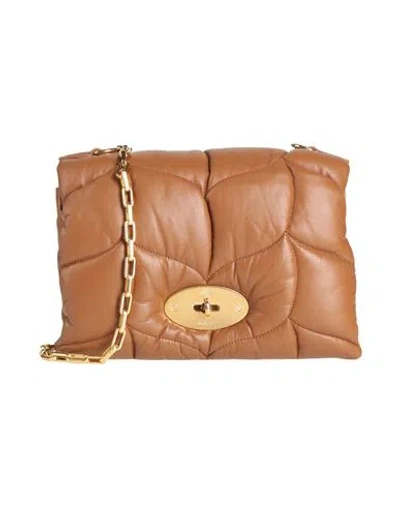 Mulberry Woman Cross-body Bag Brown Size - Leather