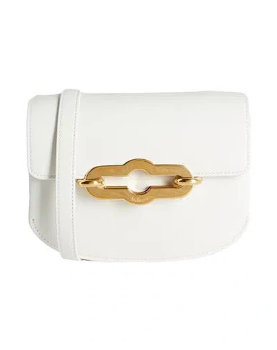 Mulberry Woman Cross-body Bag Off White Size - Cow Leather
